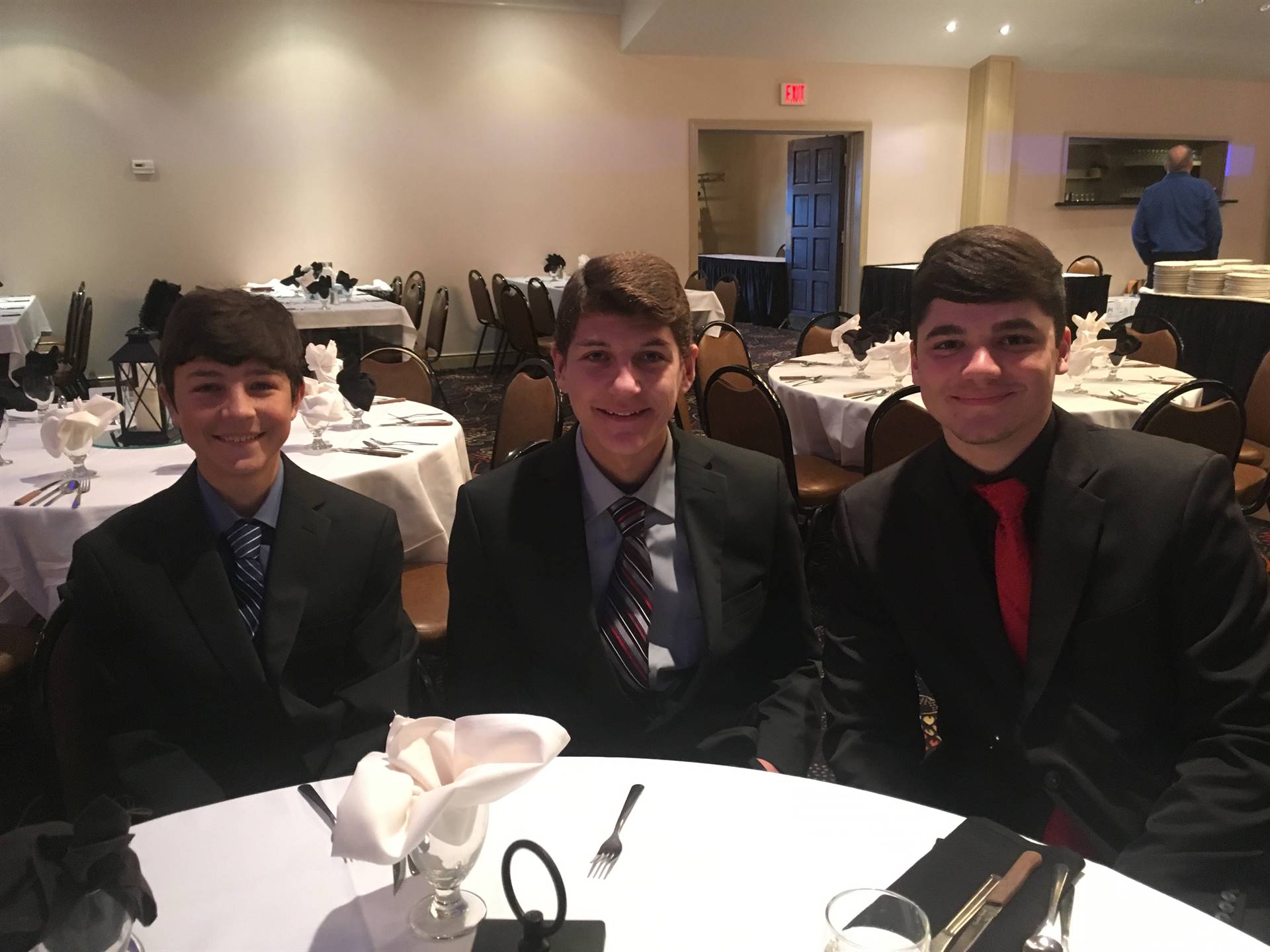 Noah, Zach, and Vinny