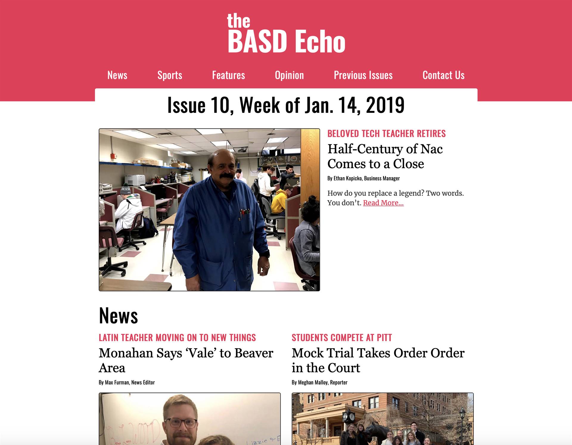 The Echo’s 10th Issue